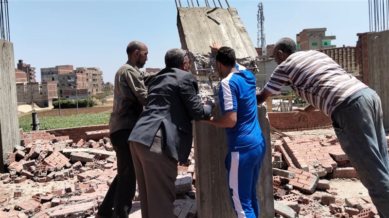 تنفيذ إزالة تعديات