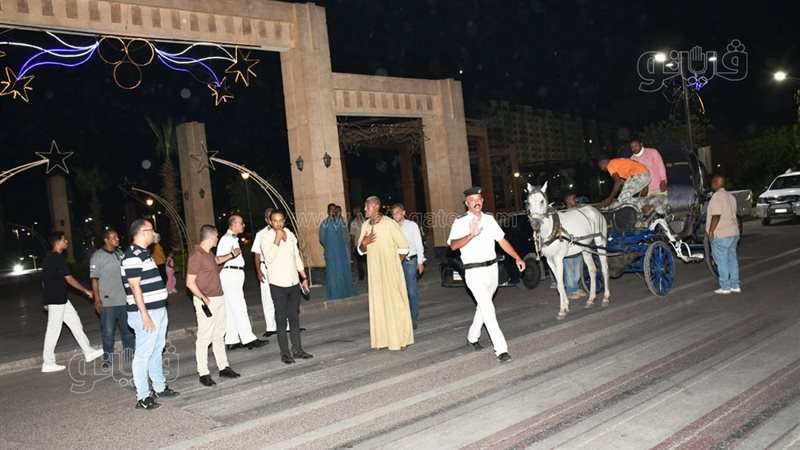 حملة اشغالات فى أسوان