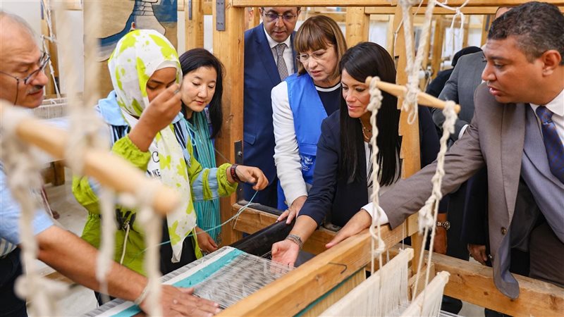 زيارة الدكتورة رانيا