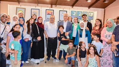 مكتبة مصر العامة تختتم أنشطتها الصيفية بمعرض فني شامل (صور)