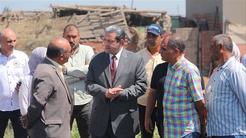 محافظ دمياط يتابع