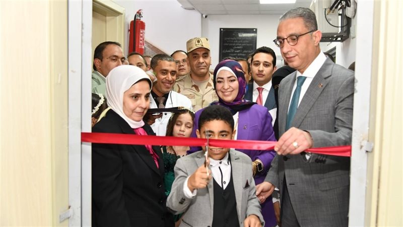 افتتح الاقسام المطورة