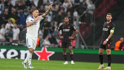 دوري أبطال أوروبا، كوبنهاجن يتقدم على ليفركوزن 0/1 في الشوط الأول 