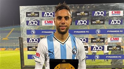 الشيبي أفضل لاعب في مباراة بيراميدز وزد بالدوري المصري (صور)
