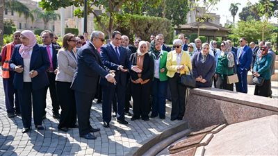 جامعة القاهرة تفتتح المرحلة الأولى من مشروع تطوير الحرم الجامعي