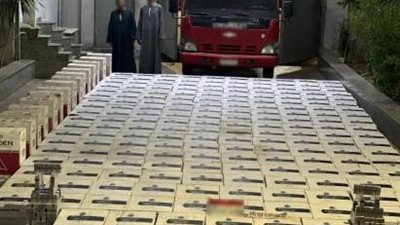 ضبط 107 آلاف عبوة سجائر قبل بيعها في السوق السوداء بأسيوط