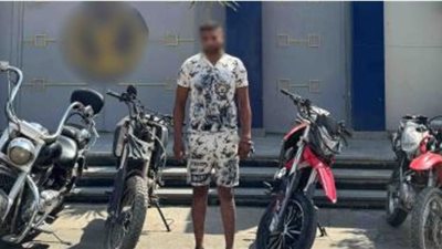 نفذ 4 جرائم، سقوط المتهم بسرقة الدراجات النارية بالتجمع الأول