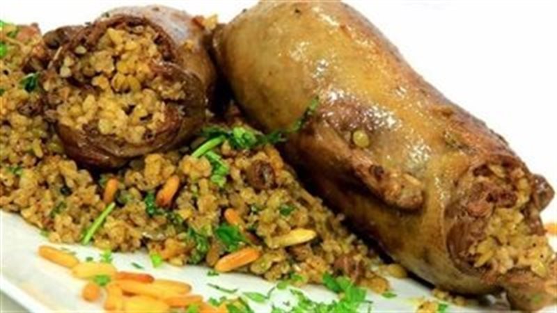 الحمام المحشي 