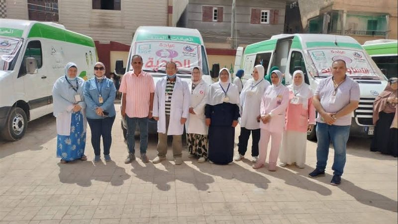 قافلة طبية بدمياط..