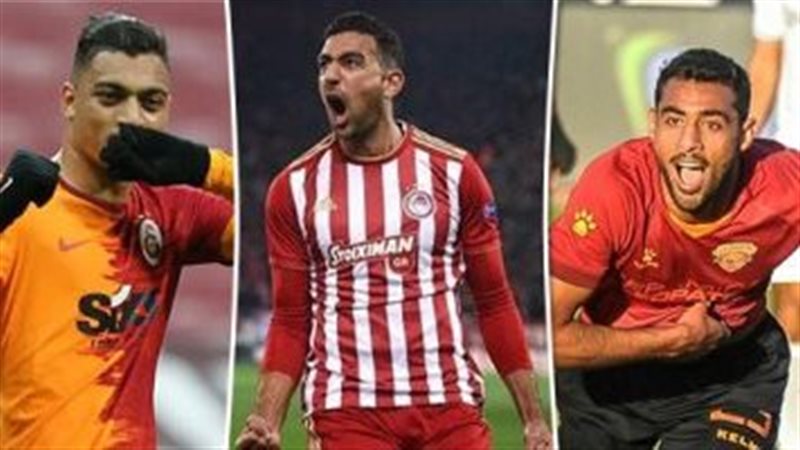 مهاجمي منتخب مصر