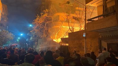 إخماد حريق نشب داخل مدرسة في أرض اللواء بالجيزة