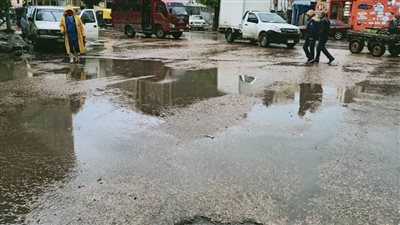 بعد توقف بضع ساعات..هطول أمطار غزيرة في الإسكندرية | فيديو وصور 