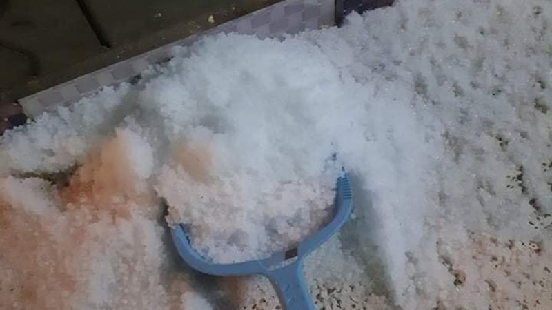 ثلوج وأمطار غزيرة