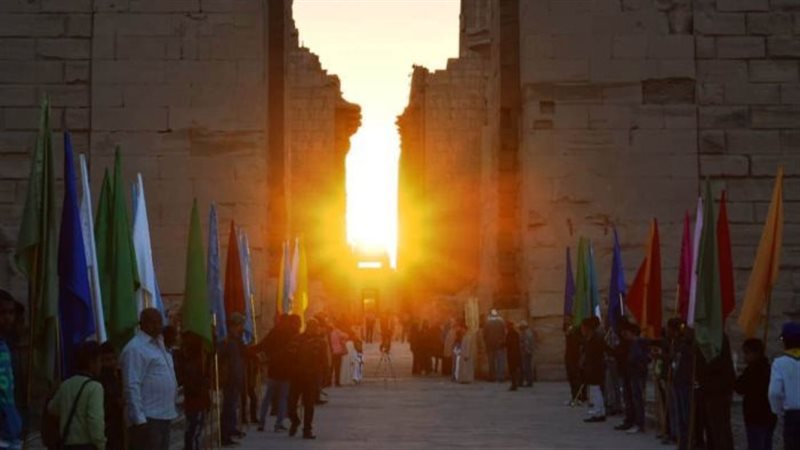 تعامد الشمس على رمسيس