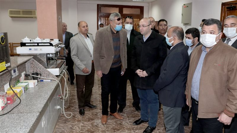 محافظ بني سويف يزور