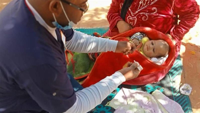  حملة تطعيم الاطفال