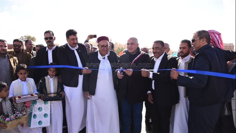 وزير الري يفتتح المرحلة