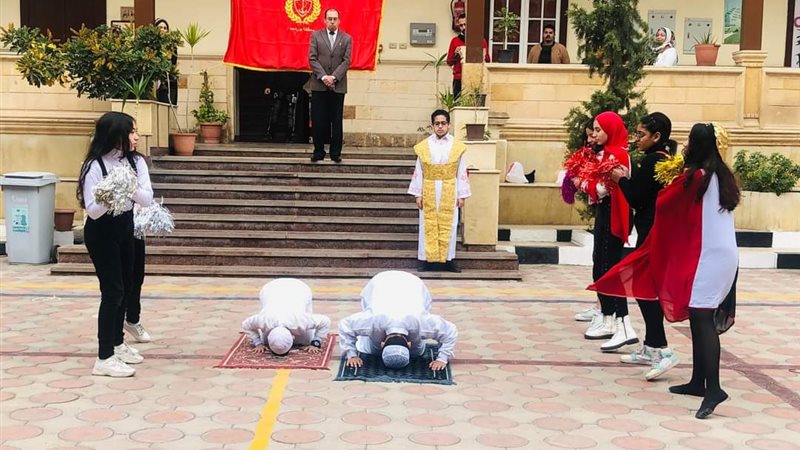 مدرسة ببورسعيد تحتفل