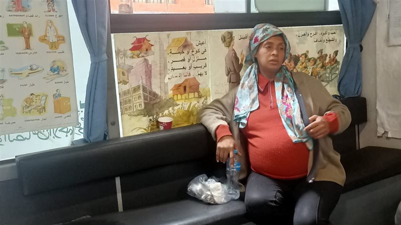 إنقاذ سيدة حامل وبدون