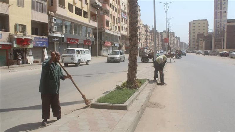 حملة للتظافة بالجيزة