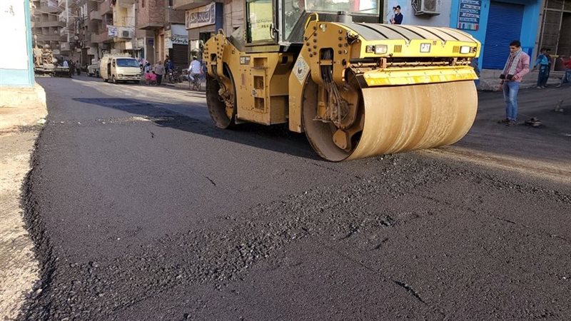 رصف شوارع أسيوط 