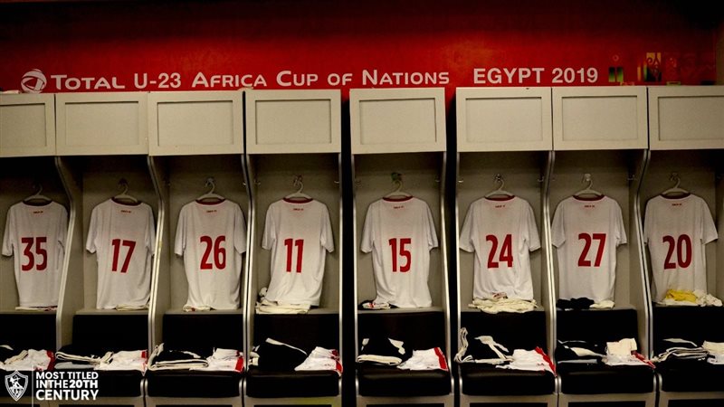 غرفة لاعبي الزمالك