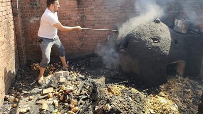 النيابة تباشر التحقيق في نشوب حريق بفرن بلدي بالهرم