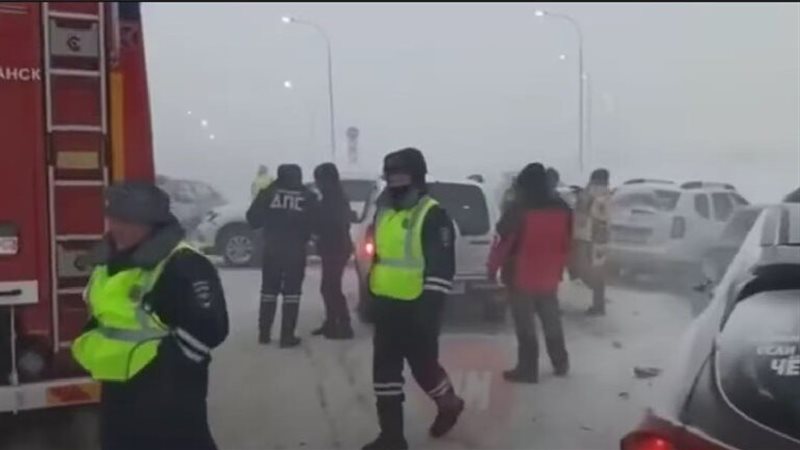 حادث تصادم أكثر من