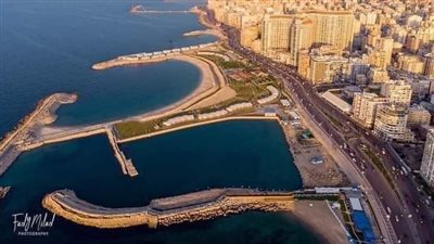  حقيقة اختفاء شاطئ سيدي بشر بالإسكندرية |صور