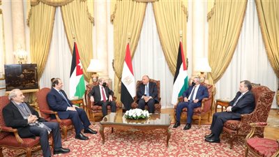 بالتفاصيل.. البيان الختامي للاجتماع الوزاري السُداسي لوزراء خارجية وأجهزة مخابرات مصر والأردن وفلسطين