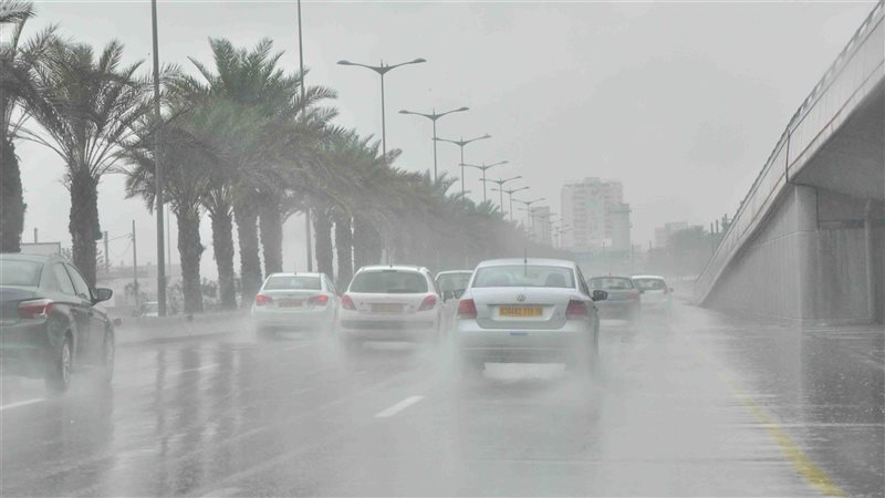 أمطار غزيرة وعدم