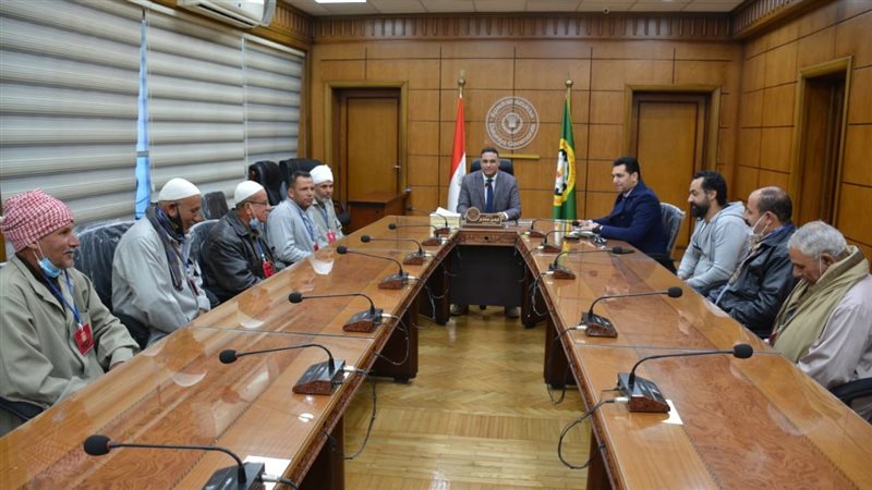 لقاء محافظ الدقهلية