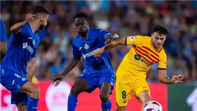 موعد مباراة برشلونة وخيتافي في الدوري الإسباني والقناة الناقلة 