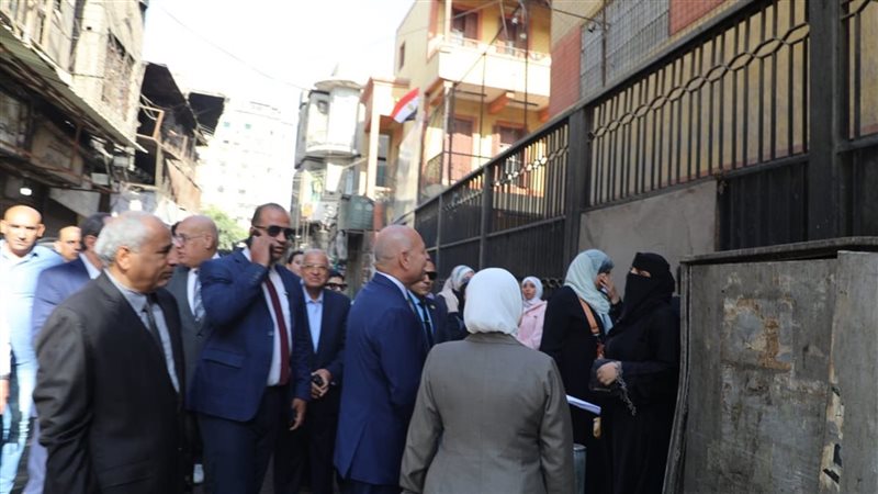 محافظ القاهرة يتفقد