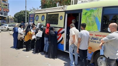 الأحوال المدنية: استخراج 48,610 بطاقات وإصدارات مميكنة خلال القوافل المتنقلة بـ10 محافظات