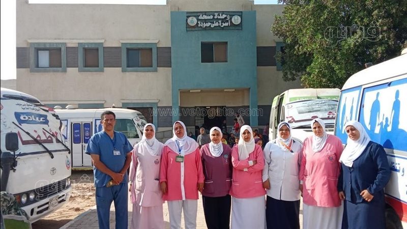 قافلة طبية بقرية