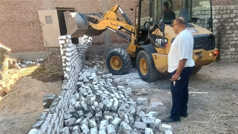 حملة إزالة بأسيوط،