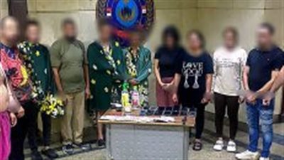 ضبط نادٍ صحي لممارسة الأعمال المنافية للآداب بالقاهرة