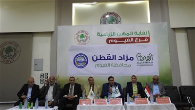 افتتاح أول مزاد للقطن في الموسم الجديد بالفيوم 