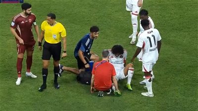 محمد النني يتعرض لإصابة قوية في الدوري الإماراتي