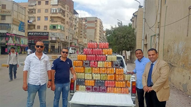 ضبط مخزن عصائر منتهى