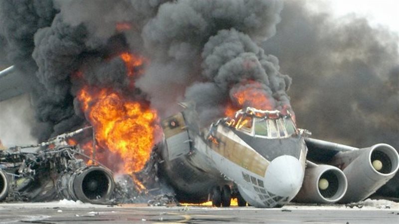 تحطم طائرة، فيتو