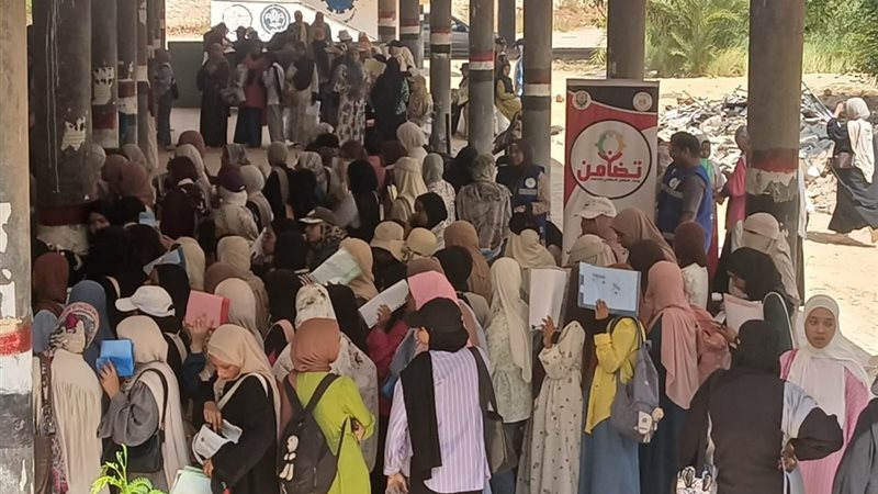 حفل استقبال للطلاب