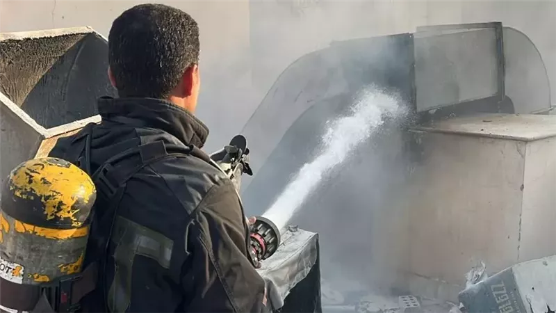 حريق مطعم، فيتو 
