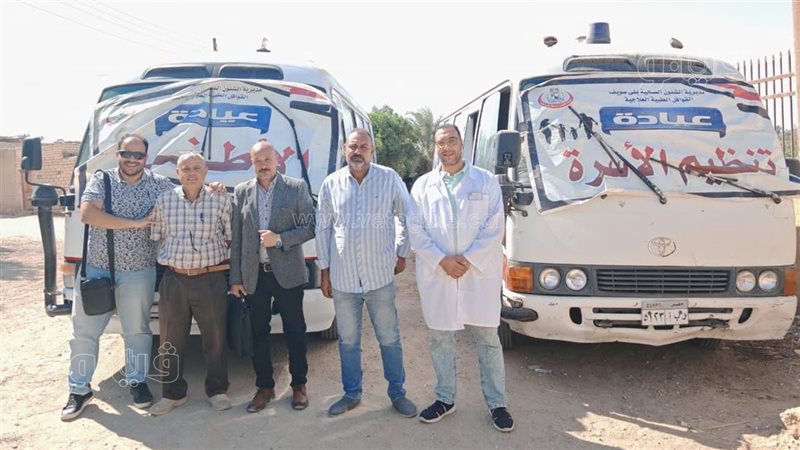 قافلة طبية بقرية