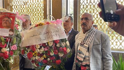 وفد فلسطيني يشارك في إحياء الذكرى الـ55 لرحيل عبد الناصر (صور) 