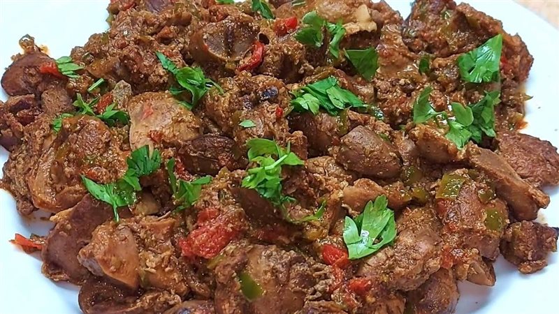 طريقة عمل الكبد والقوانص
