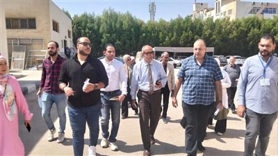 وكيل وزارة الصحة بالجيزة يتفقد مستشفى زايد المركزي ويتابع تطوير الخدمات الطبية (صور)