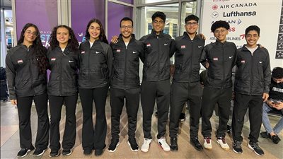 الريشة الطائرة، 7 لاعبين في قائمة منتخب الناشئين ببطولة العالم
