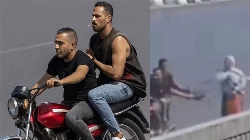 خطف وسرقة حقيبة سيدة